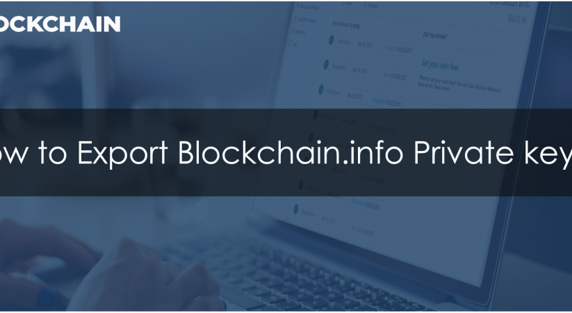 How to Export Private Key on Blockchain.info?
